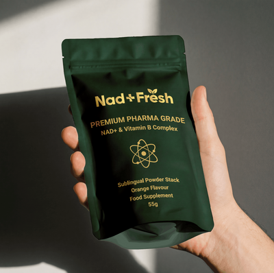 NAD+ Vitamin B Complex Sublingual Powder (55g) - - Oral Use Only